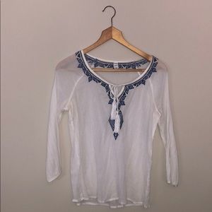 Old Navy 3/4 quarter sleeve top